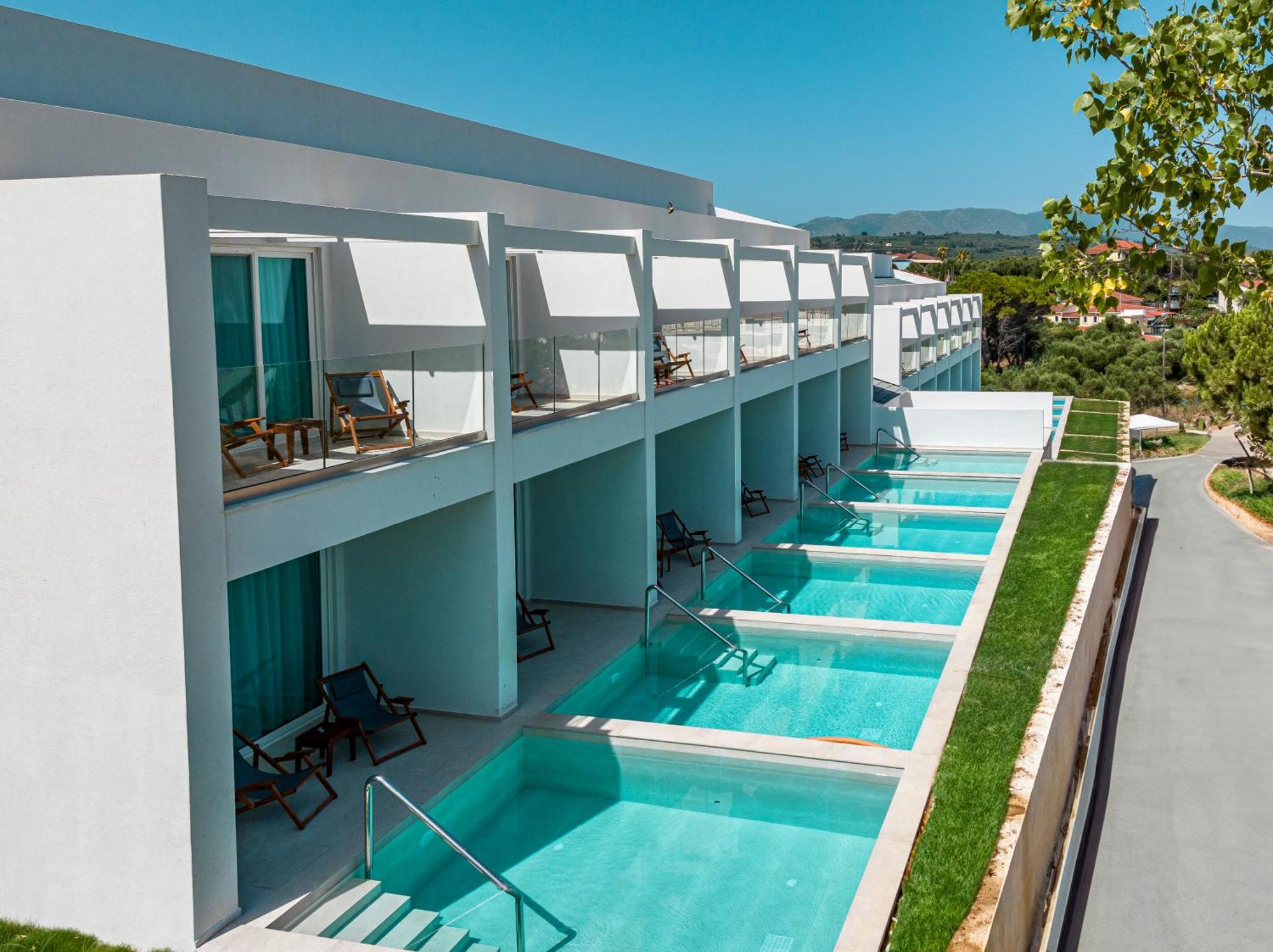 Mirage Bleu Hotel Tragaki Exteriér fotografie